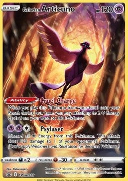 Galarian Articuno Crown Zenith SWSH282 Promo