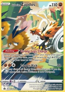 Galarian Zapdos Crown Zenith SWSH283 Promo