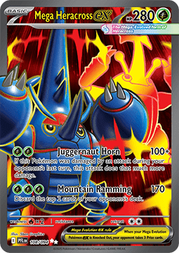 Mega Heracross EX PFL 108/094