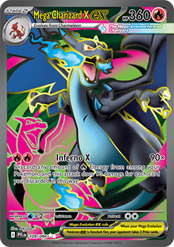Mega Charizard X EX PFL 109/094