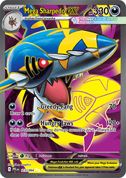 Mega Sharpedo EX PFL 113/094