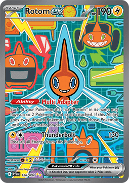 Rotom EX PFL 126/094