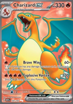Charizard EX MEW 183/165