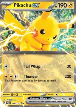 Pikachu EX PRE 028/131
